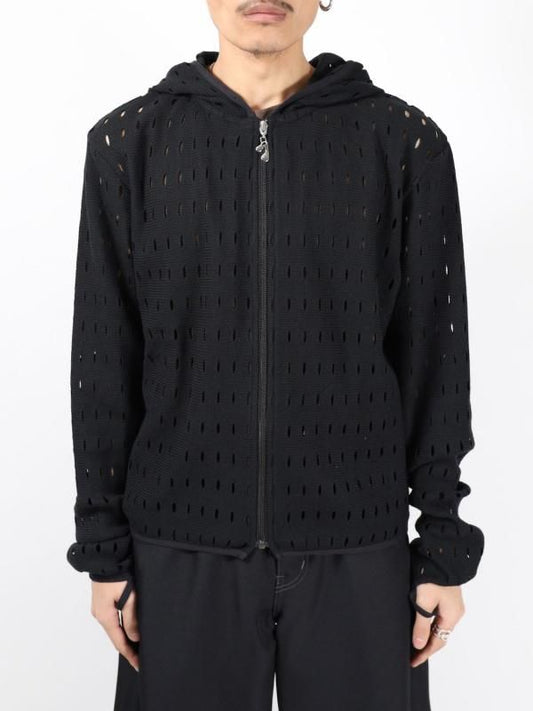 HOLE ZIP HOODIE