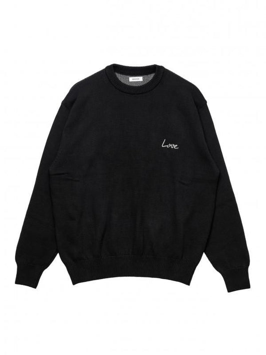 BASICKS　BASICKS LOVE IS REAL KNIT