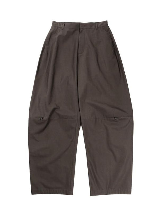 AMOMENTO　CURVED ZIP PANTS