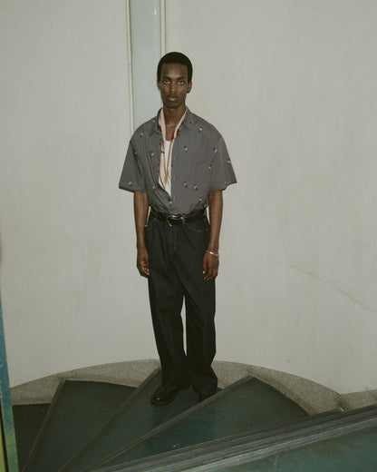 JIEDA　TWIST DENIM PANTS