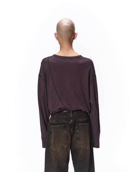 WAFFLE STITCH L/S
