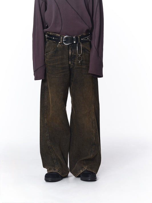 USED 3D WORK DENIM