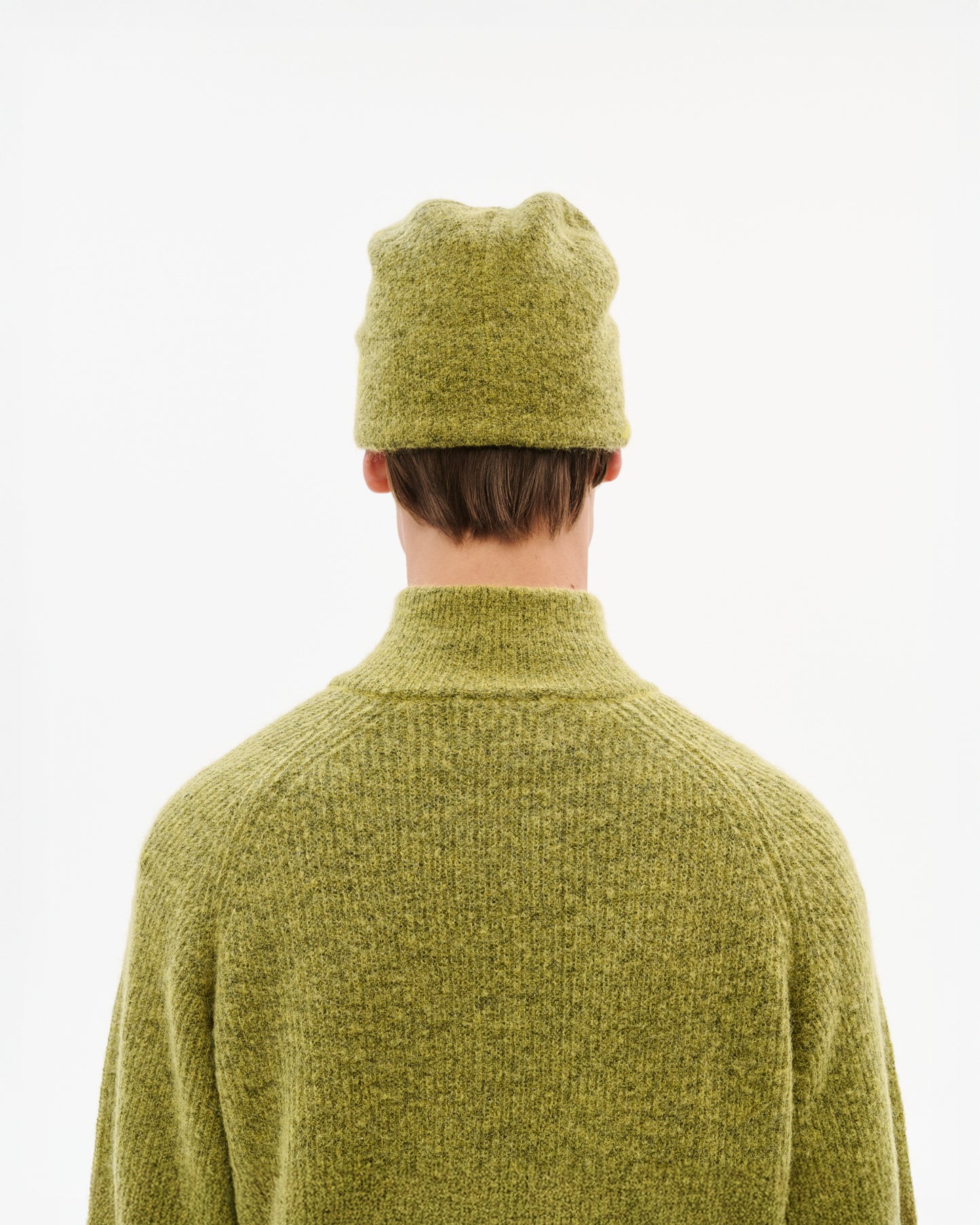 MOSCOT MOHAIR MIXED KNIT BEANIE
