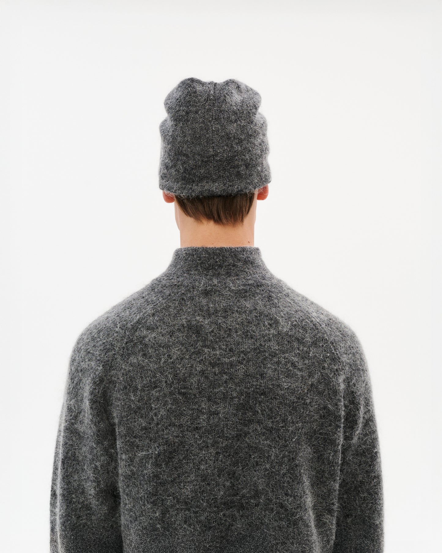 MOSCOT MOHAIR MIXED KNIT BEANIE