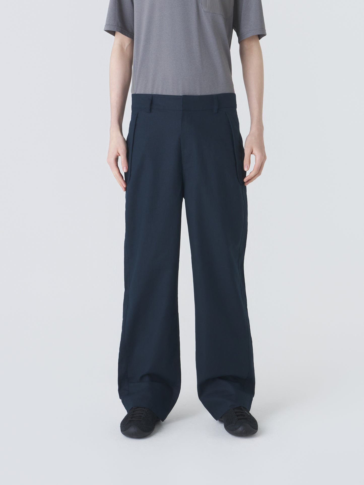 Hiking Patrol　PATH LINEN COTTON MIXED TROUSER