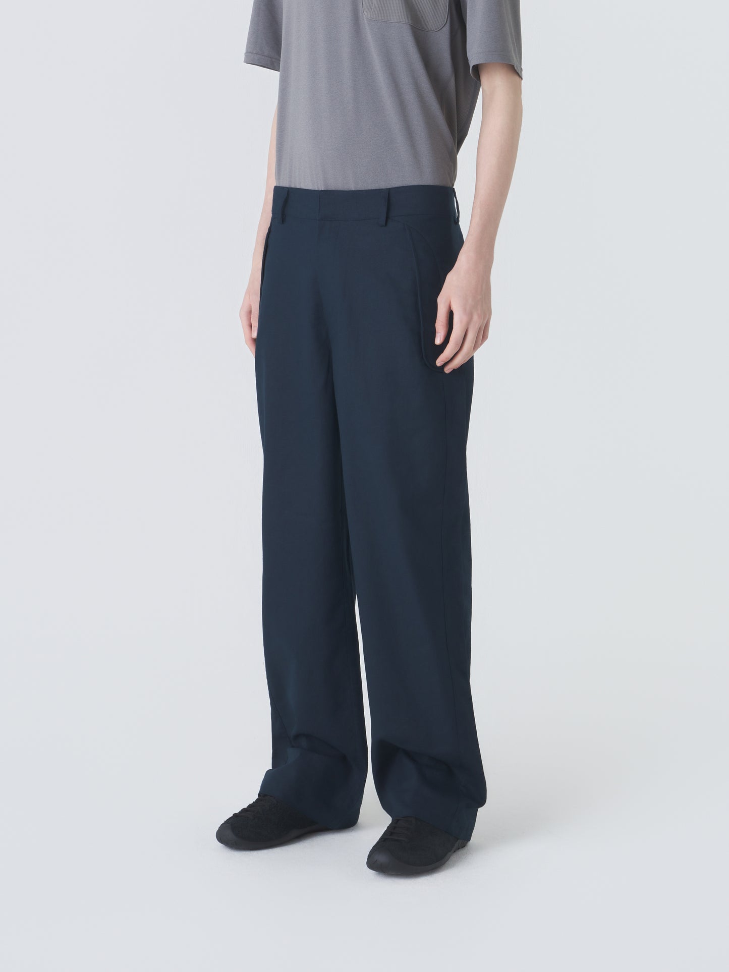 Hiking Patrol　PATH LINEN COTTON MIXED TROUSER
