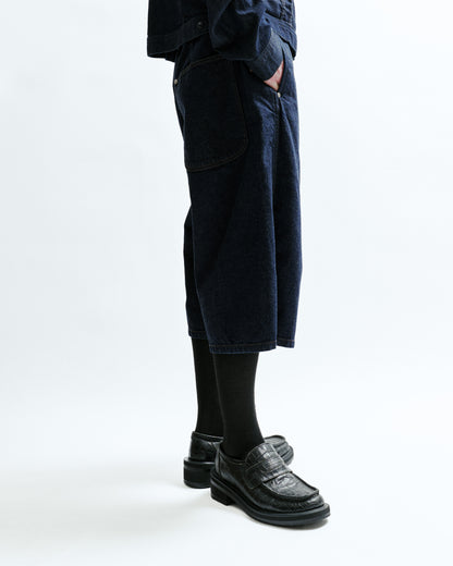 JIEDA　3D 3/4 DENIM PANTS