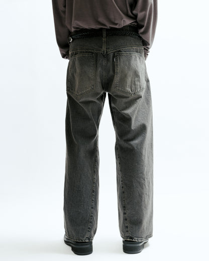 JIEDA　USED 3D WORK DENIM (NEW WASH)