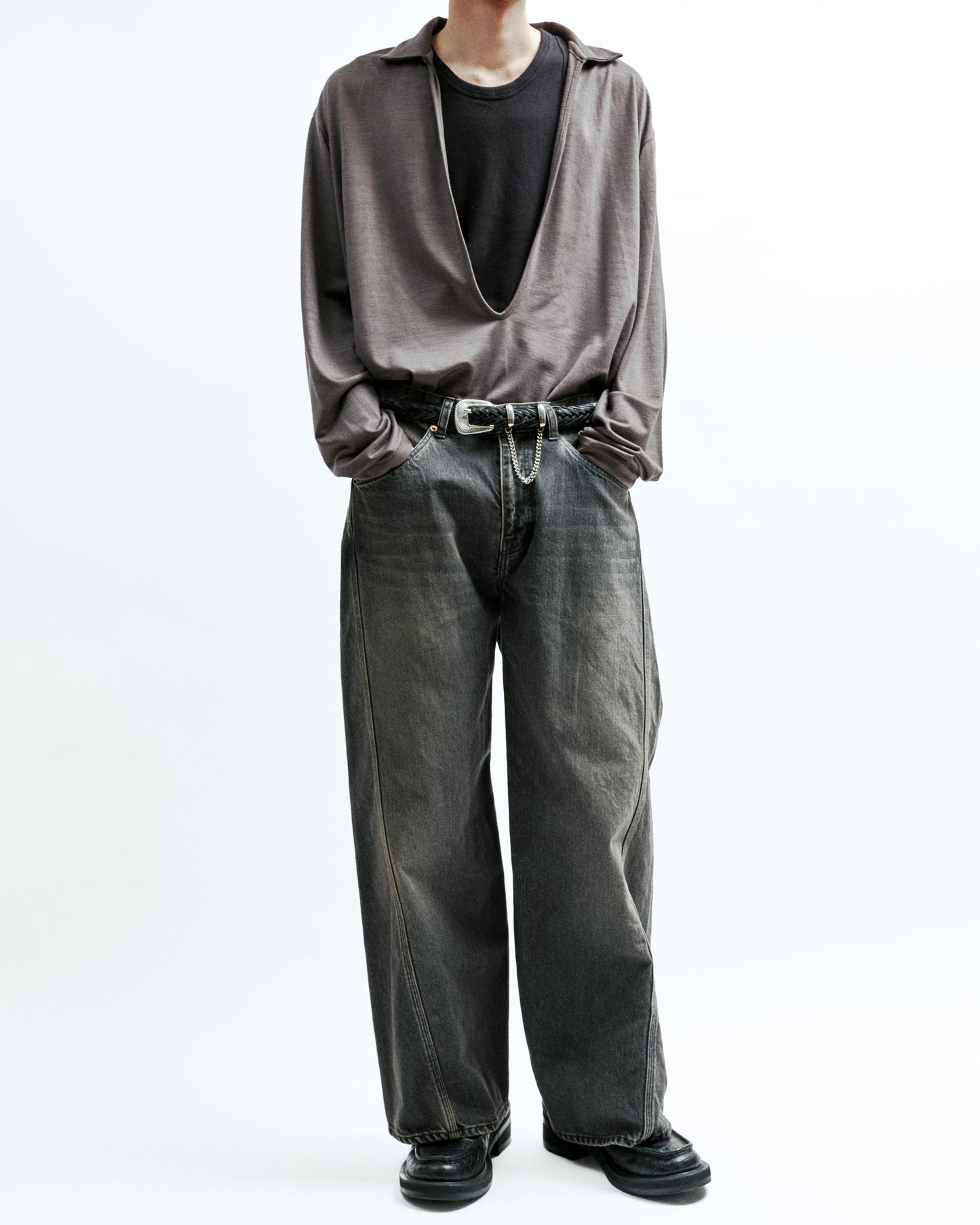 JIEDA　USED 3D WORK DENIM (NEW WASH)