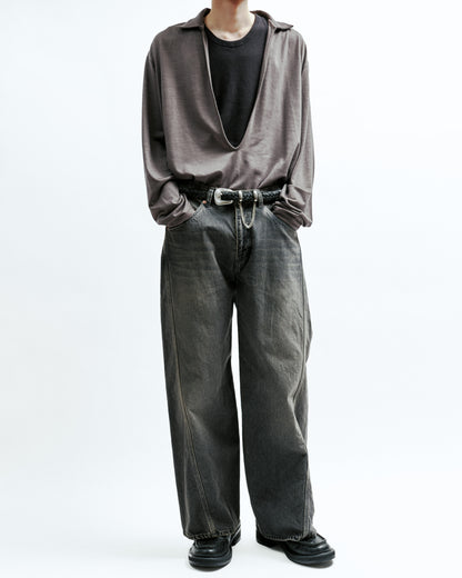 JIEDA　USED 3D WORK DENIM (NEW WASH)