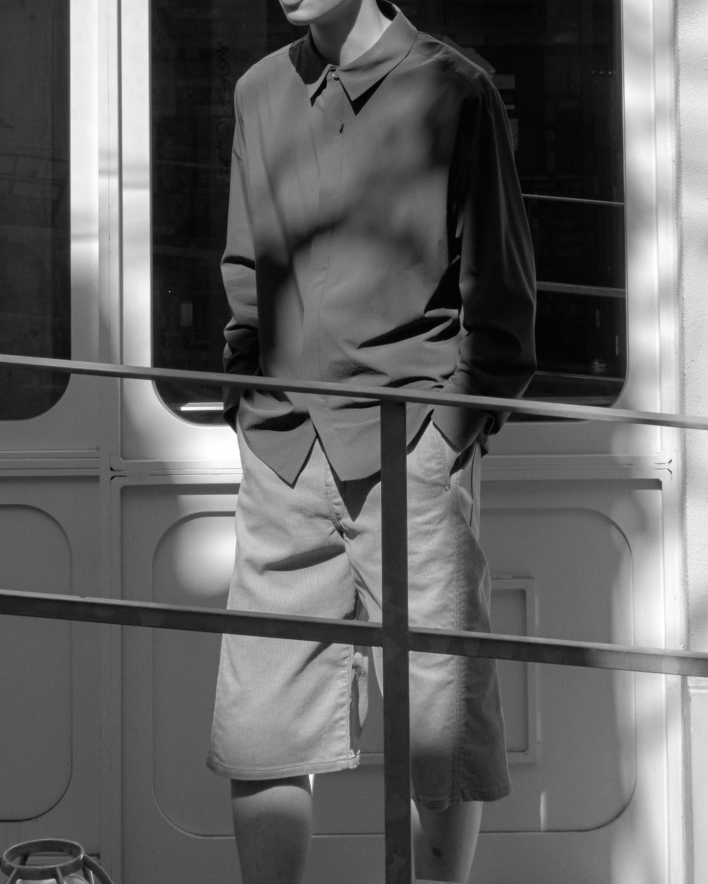 JIEDA　3D 3/4 FADE PIQUE PANTS