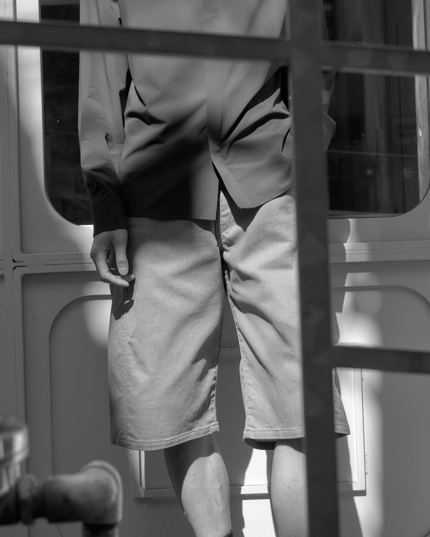 JIEDA　3D 3/4 FADE PIQUE PANTS