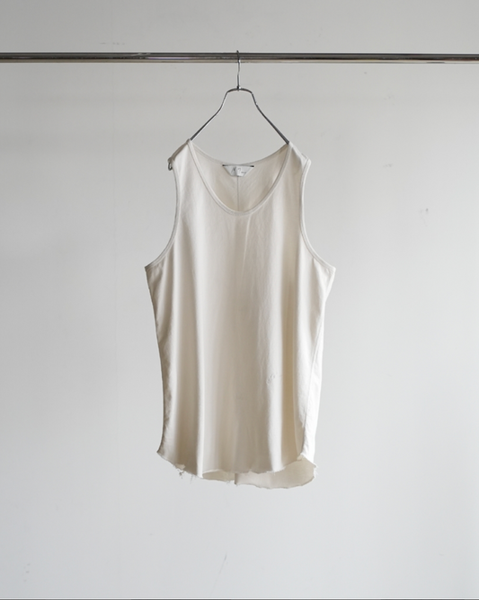 ANCELLM　 UNEVENNESS TANK TOP