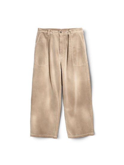 ANCELLM　AGING CORDUROY BAKER PANTS