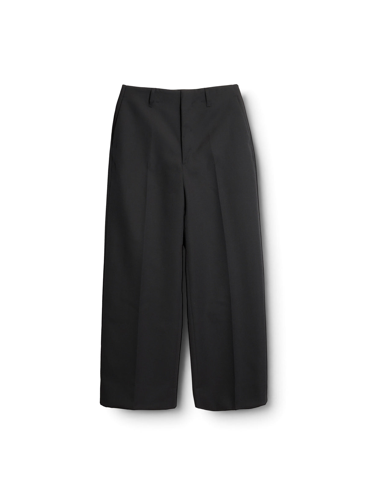 ANTHEM A　WOOL GABARDINE BELTLESS TROUSERS