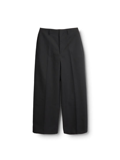 ANTHEM A　WOOL GABARDINE BELTLESS TROUSERS