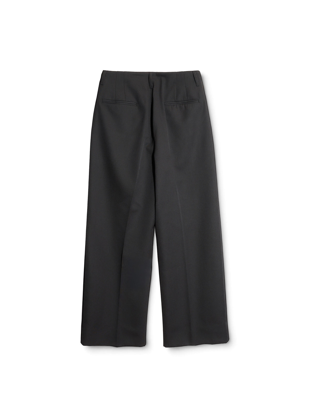 ANTHEM A　WOOL GABARDINE BELTLESS TROUSERS
