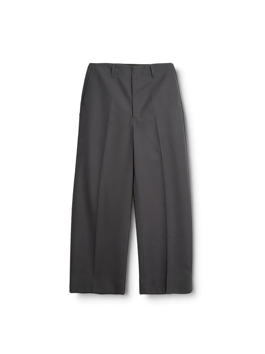ANTHEM A　WOOL GABARDINE BELTLESS TROUSERS
