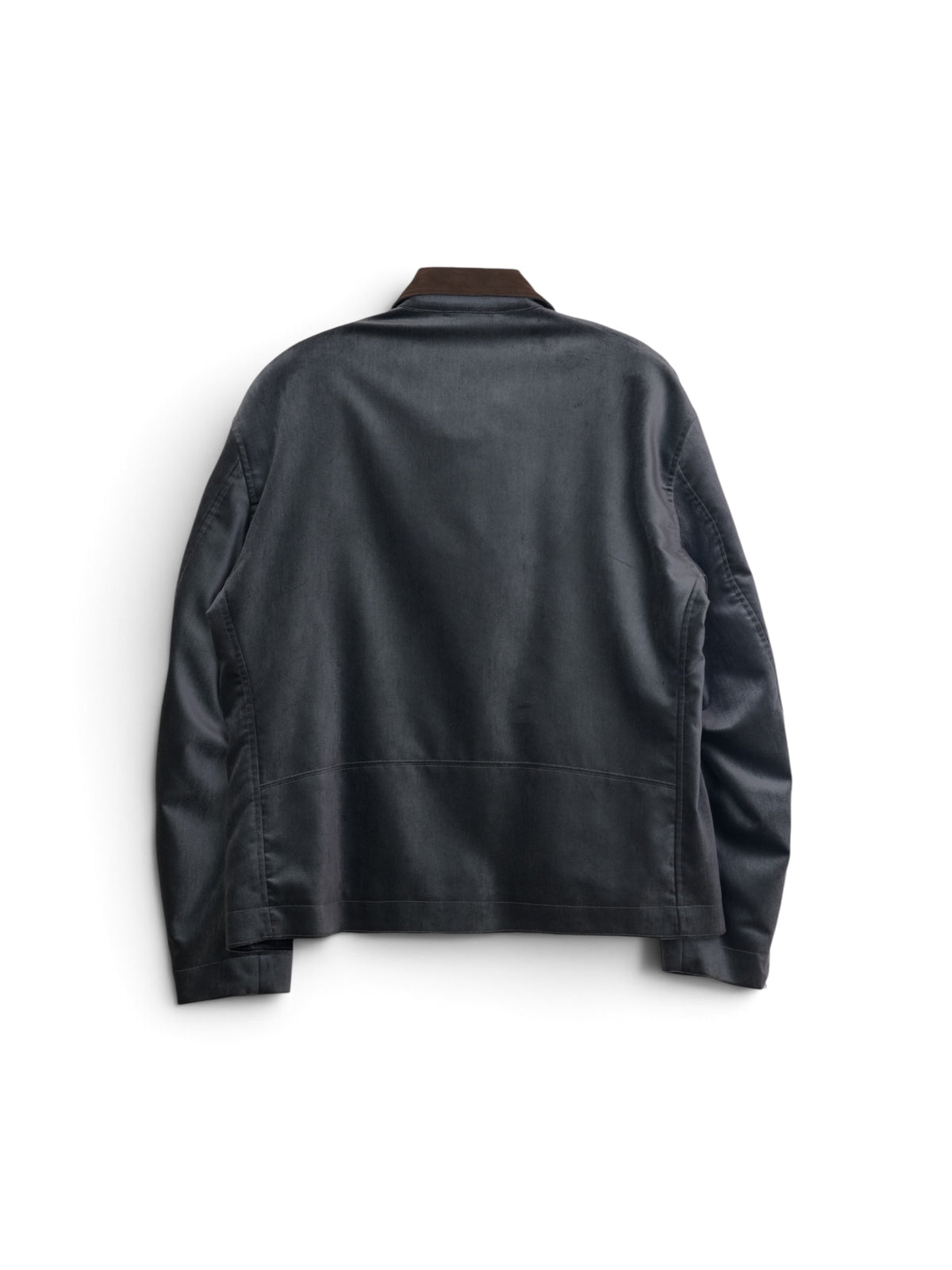ANTHEM A　COTTON VELVET MIINIMAL RIDING JACKET