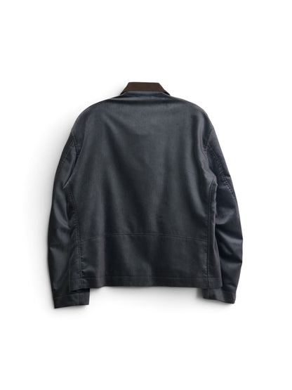 ANTHEM A　COTTON VELVET MIINIMAL RIDING JACKET