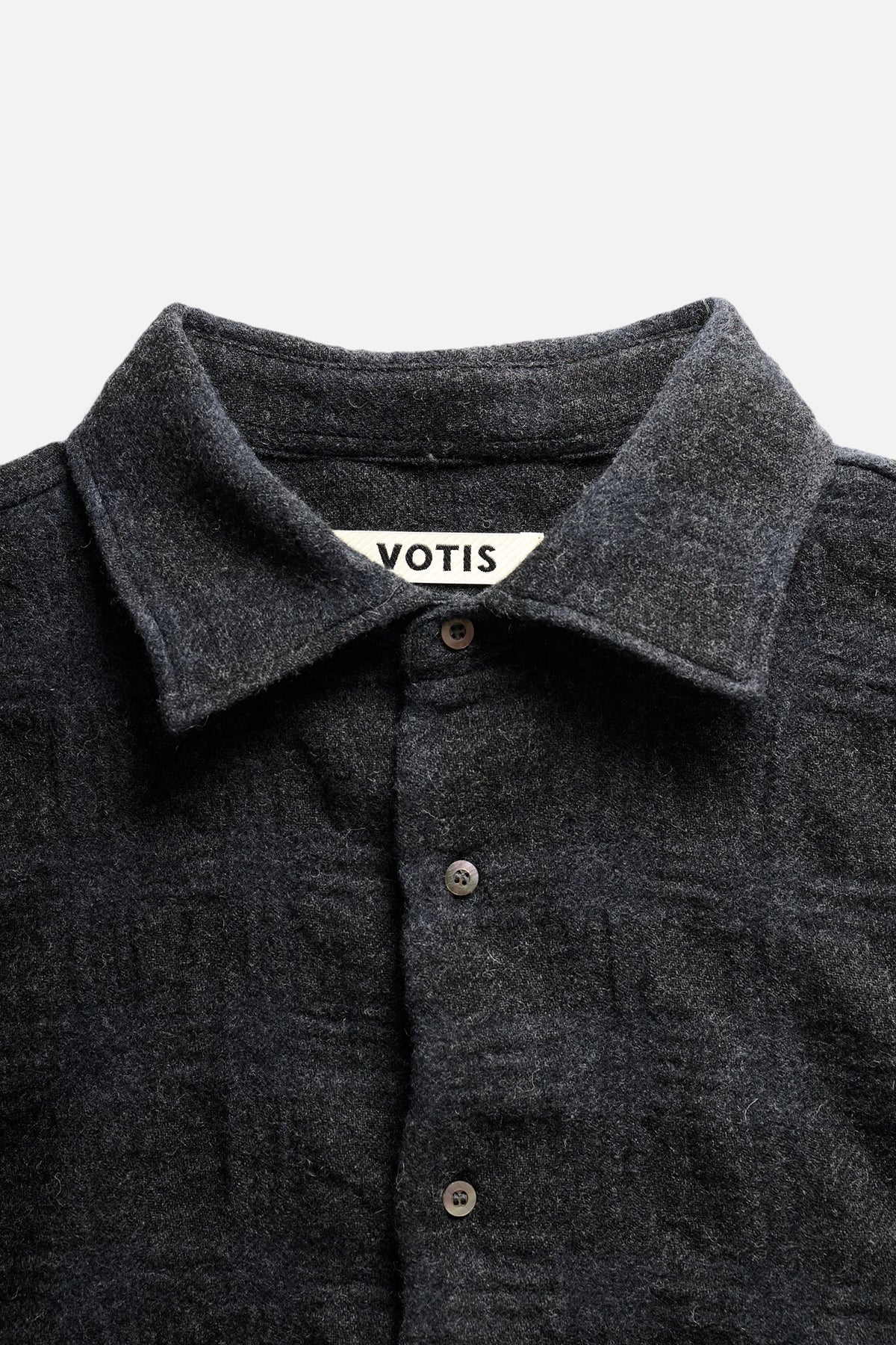 VOTIS　Wool Unevenness Shirt