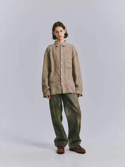 ANCELLM　#08 MIDDLE STRAIGHT 5P DENIM PANTS