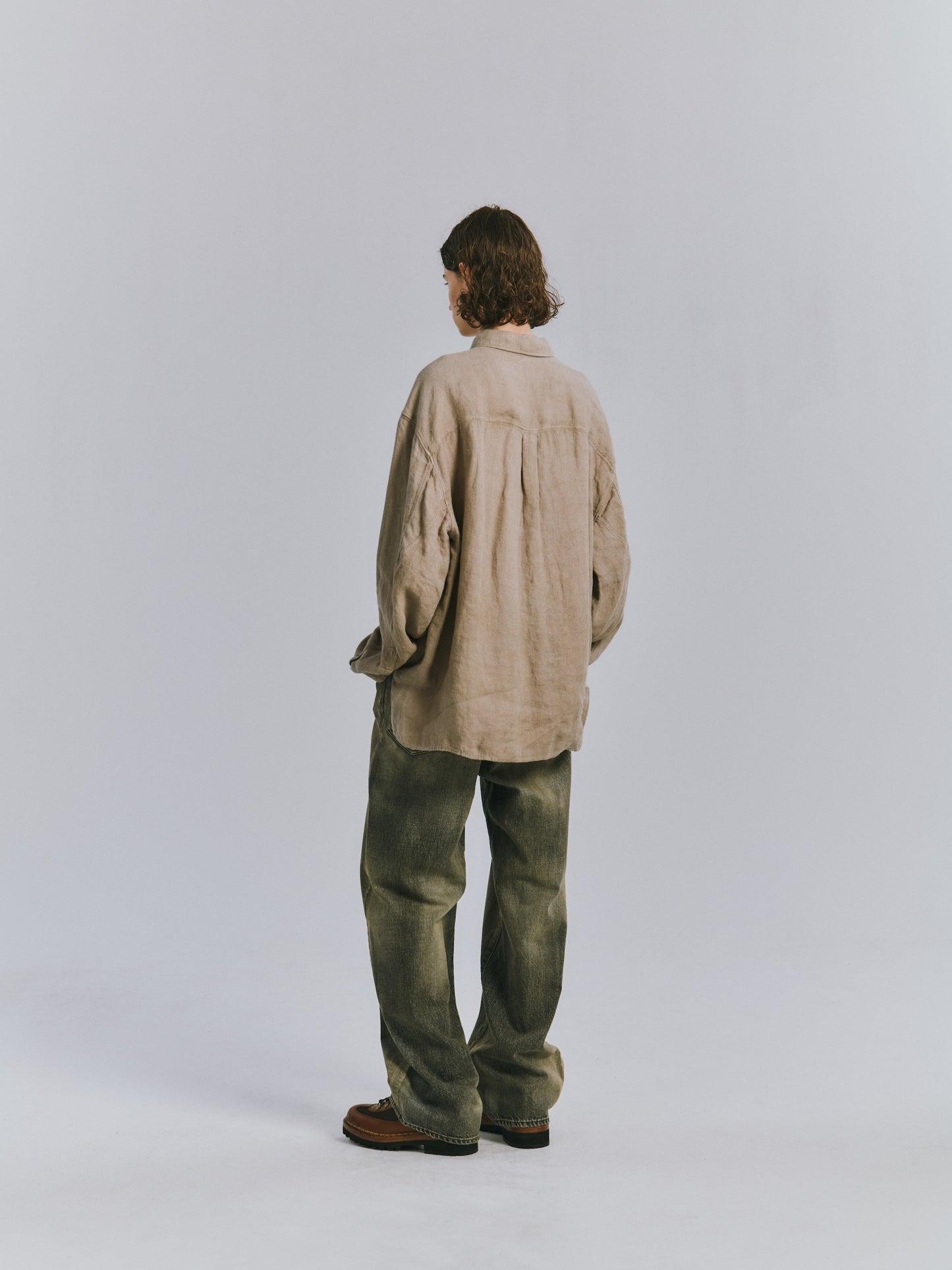 ANCELLM　#08 MIDDLE STRAIGHT 5P DENIM PANTS