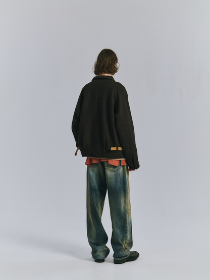 ANCELLM　140's WOOL PIQUE JACKET