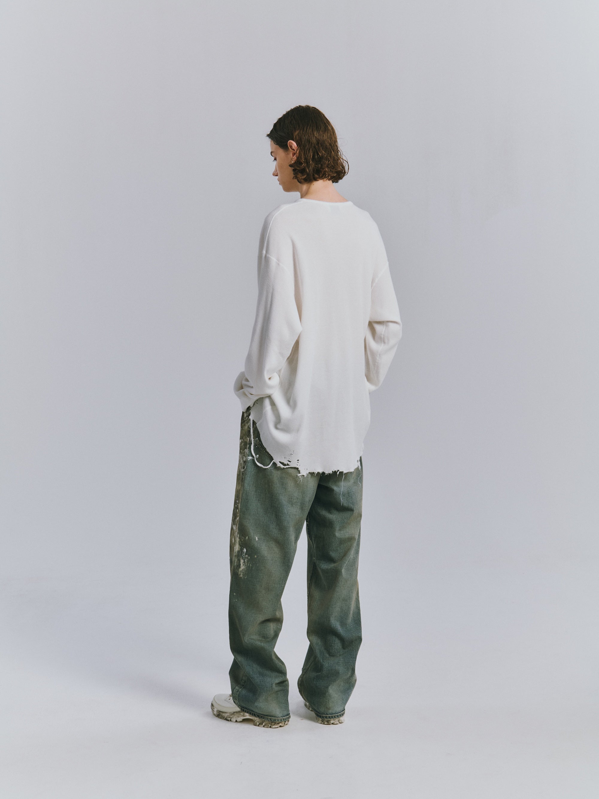 ANCELLM DAMAGE WAFFLE CREW LS – KIKUNOBU