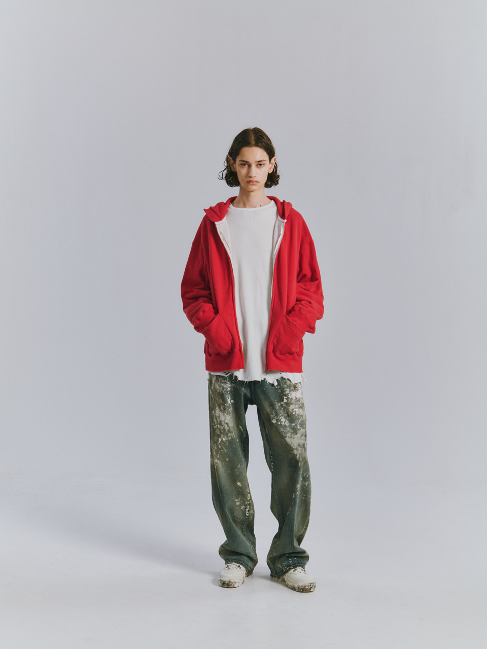 ANCELLM　ZIP UP HOODIE