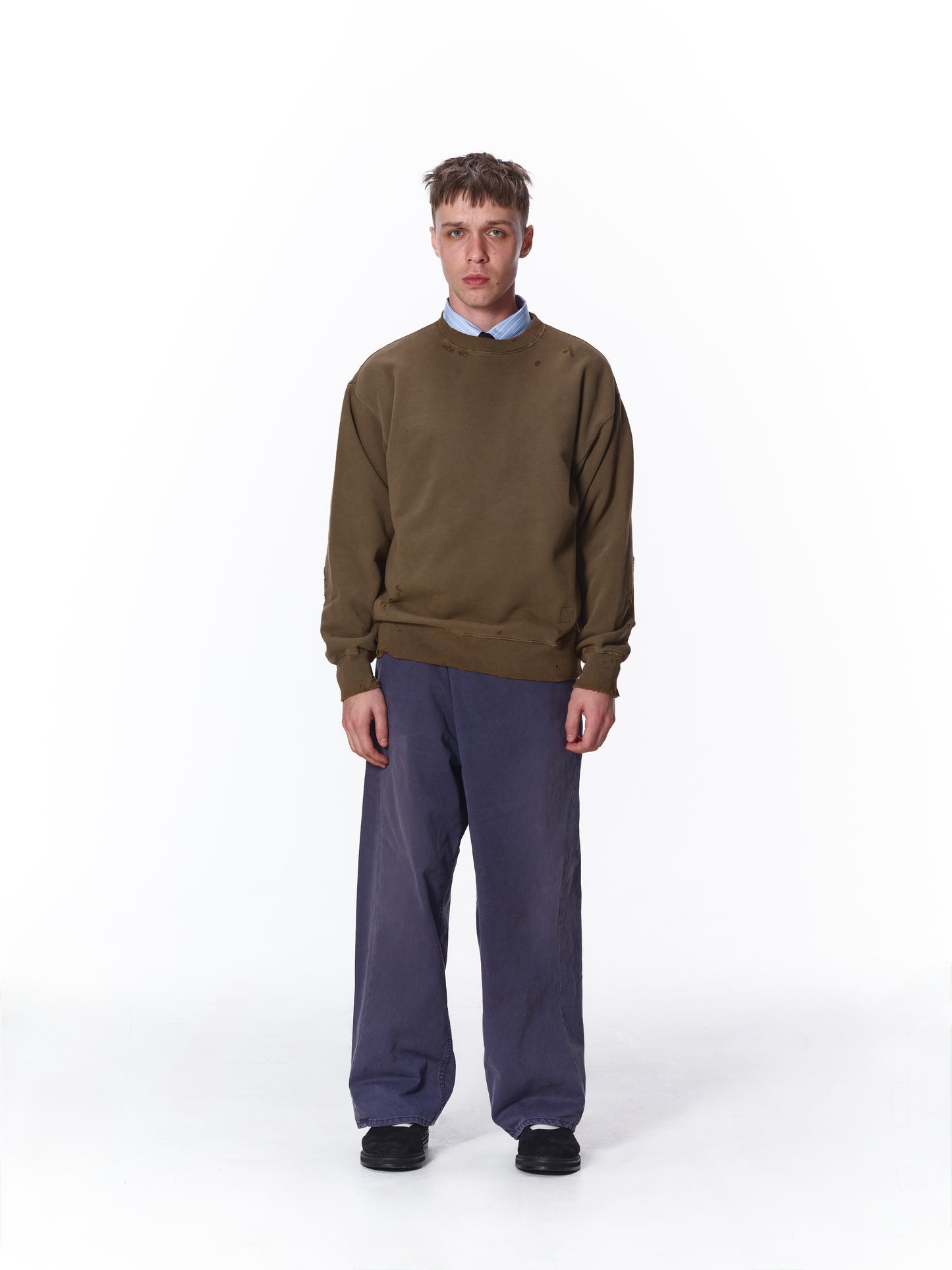 OVER WRAP CHINO PANTS