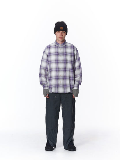 OMBRE CHECK SHIRT