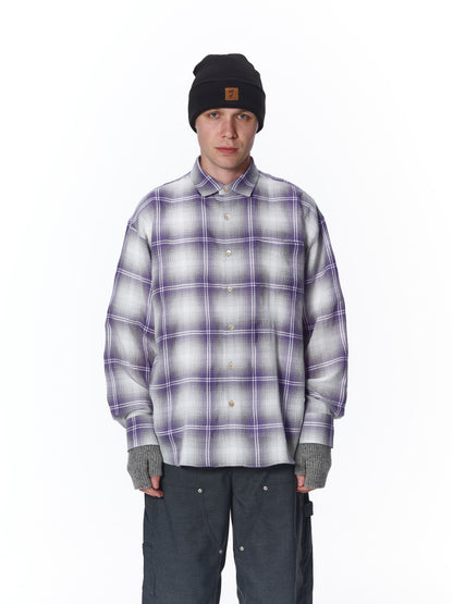 OMBRE CHECK SHIRT