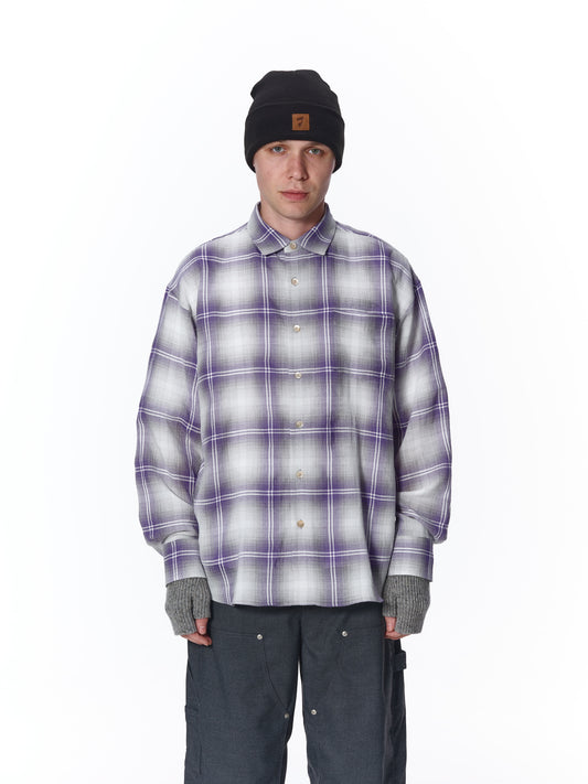 OMBRE CHECK SHIRT