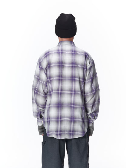 OMBRE CHECK SHIRT
