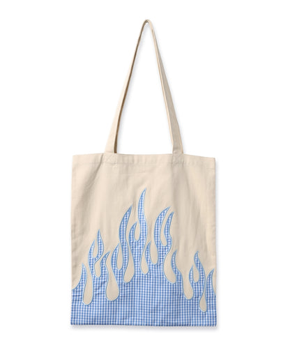 JIEDA　FLAME PATTERN TOTE BAG