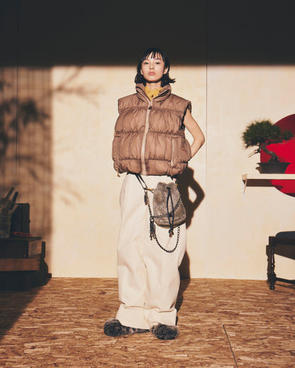 refomed　MANUAL DOWN VEST