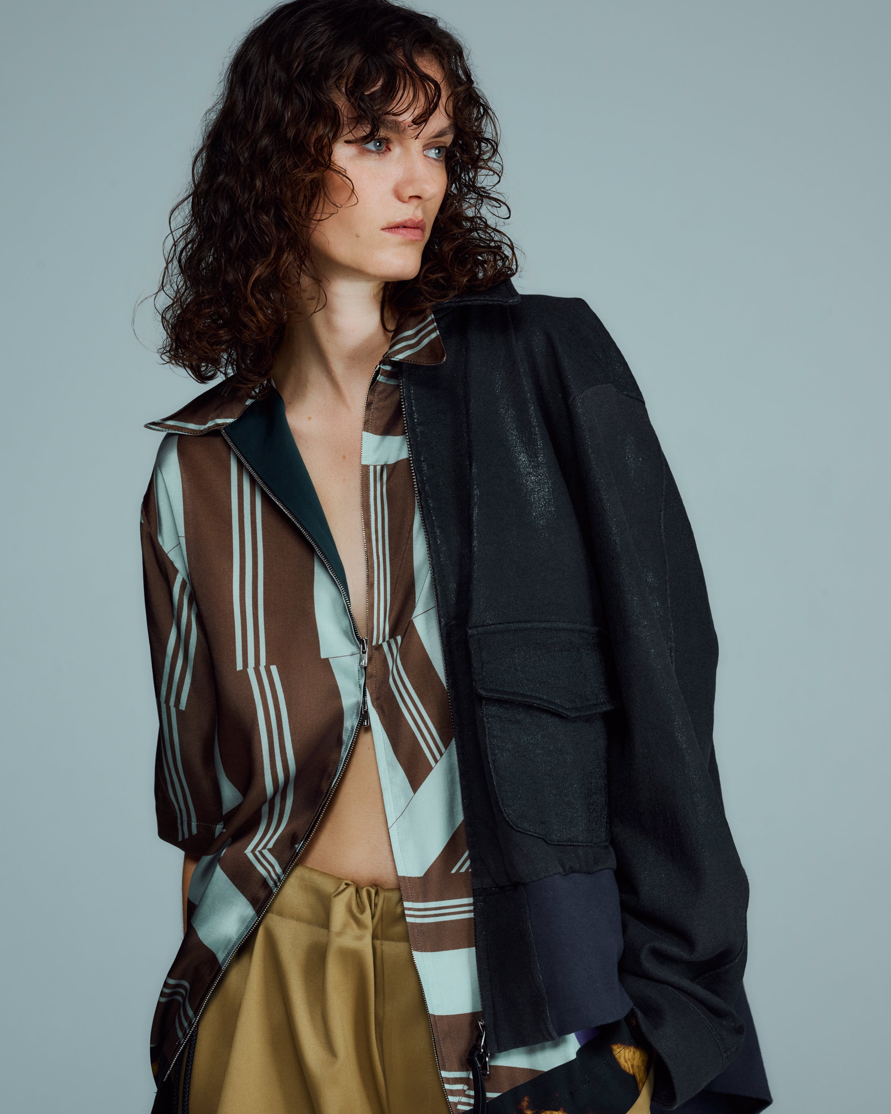 ANTHEM A CRACK TERRY BLOUSON – KIKUNOBU