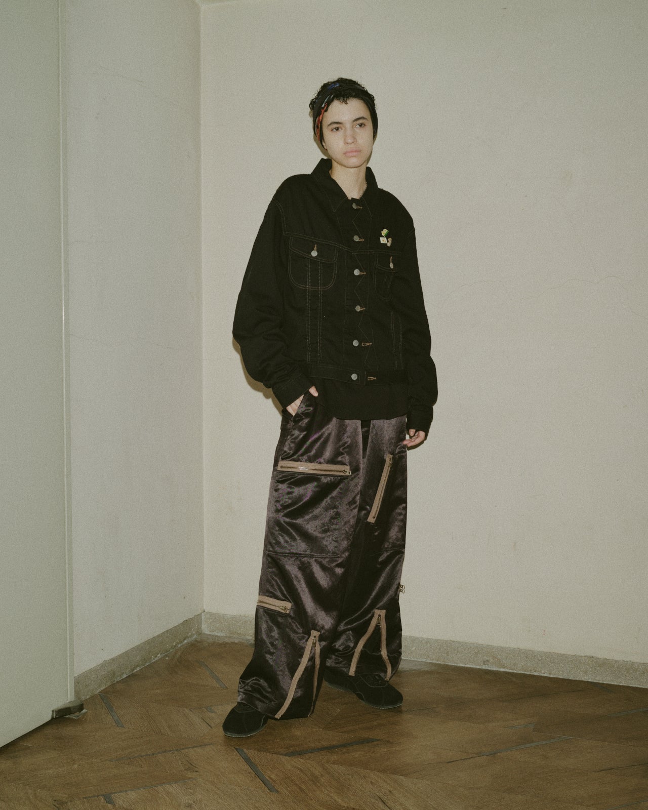 JIEDA　PINS DENIM JACKET