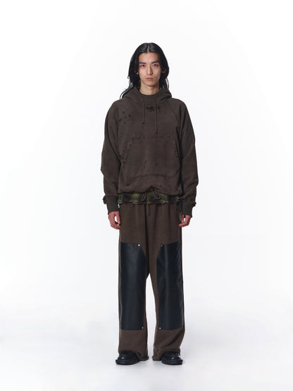 DAMAGE PULLOVER HOODIE