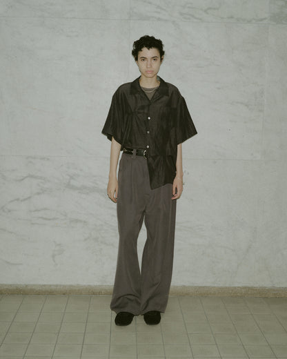 JIEDA　HAND STITCH OPEN COLLAR SHIRT S/S