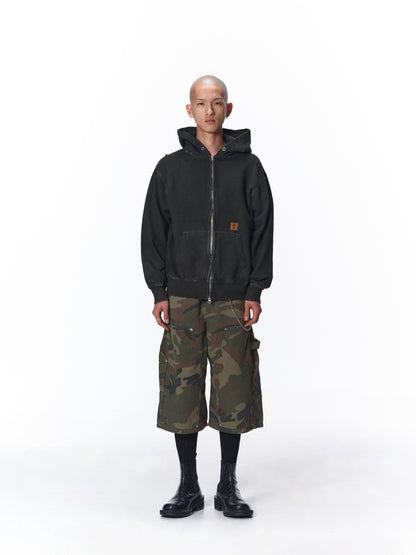 FADE CAMO 3/4 DOUBLE KNEE PANTS