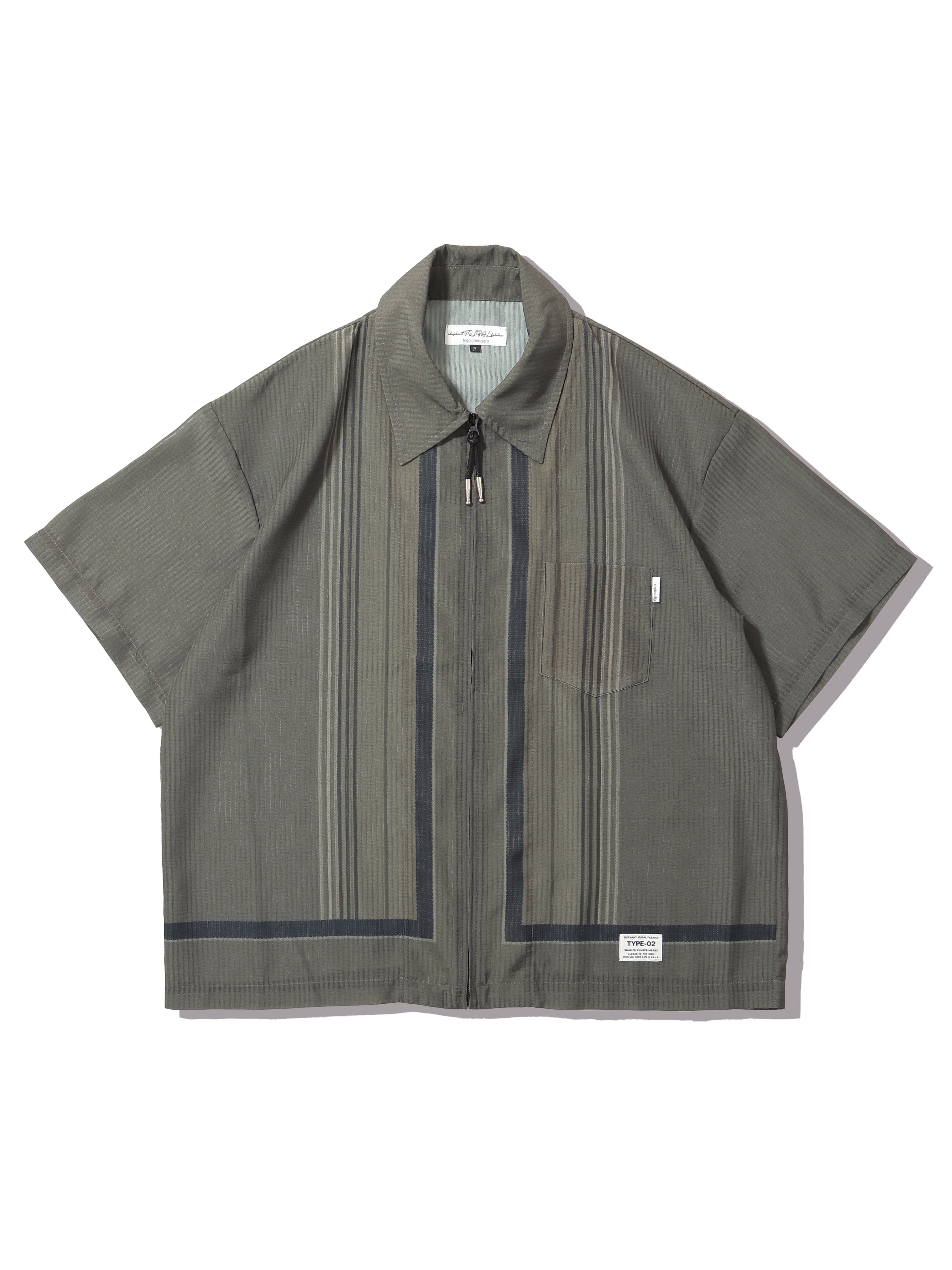 elephant TRIBAL fabrics Modern Knit Shirt – KIKUNOBU