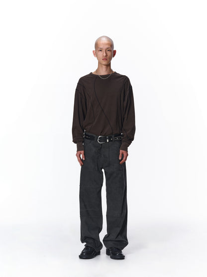 PIGMENT STITCH L/S