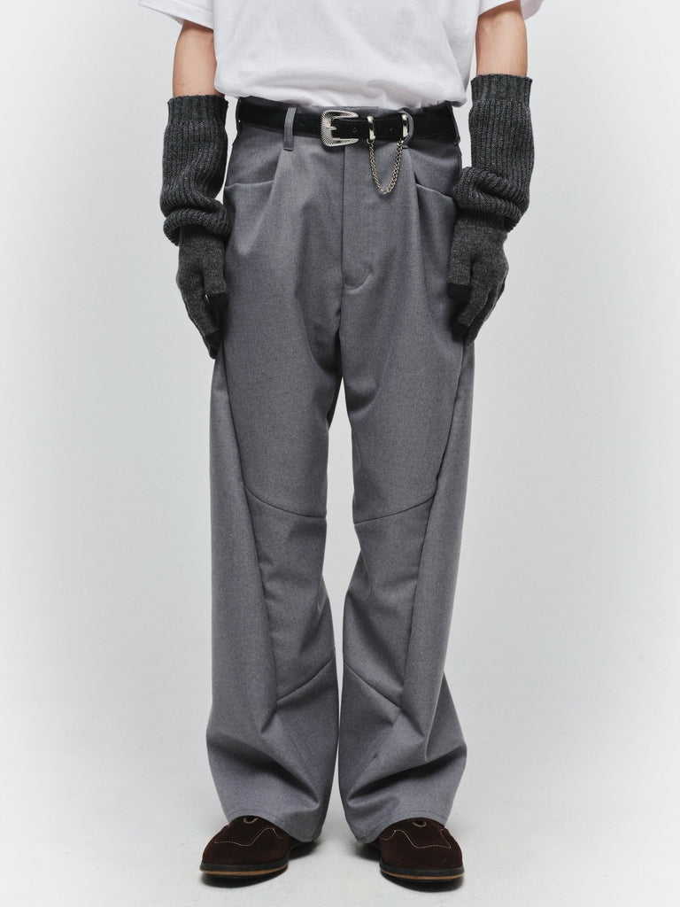JIEDA　HAIRCALF WESTERN BELT