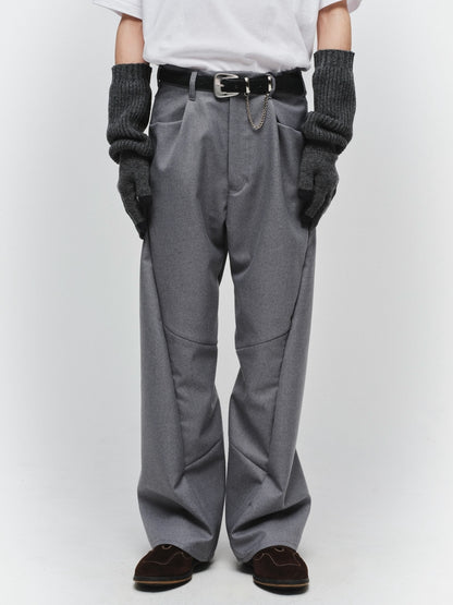 JIEDA　HAIRCALF WESTERN BELT