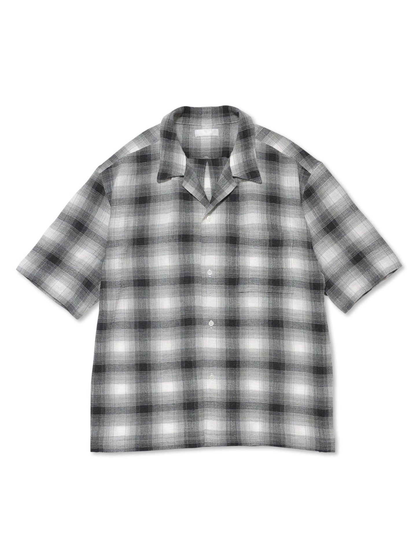 ROTOL　Dry Ombre Open Collar Shirt