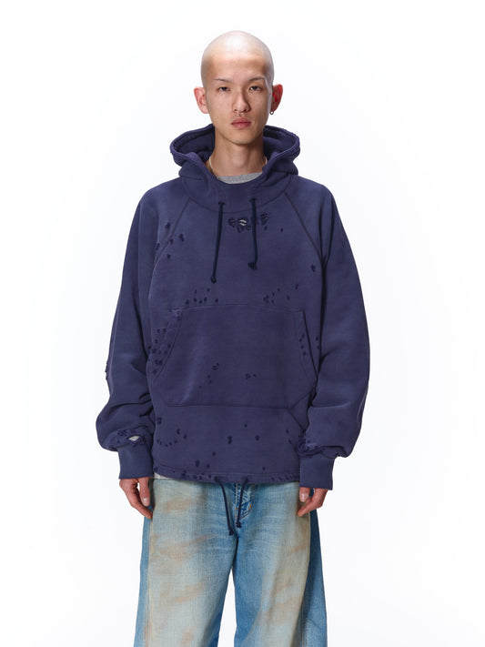 DAMAGE PULLOVER HOODIE