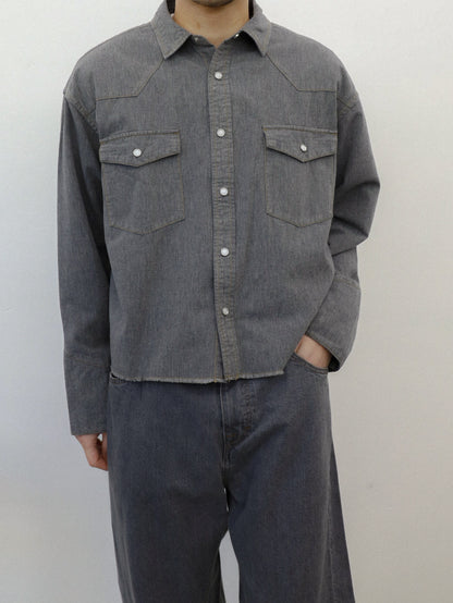 JIEDA　SHORT WESTERN SHIRT