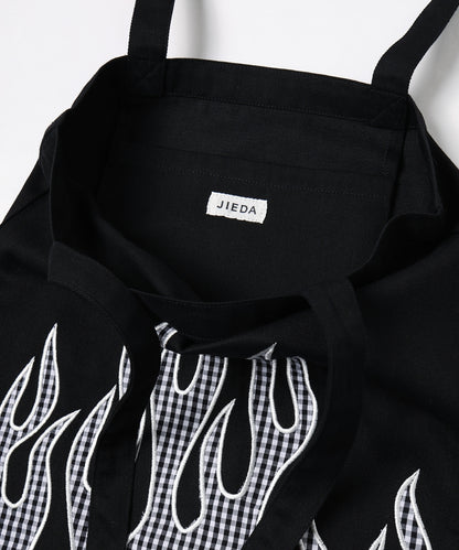JIEDA　FLAME PATTERN TOTE BAG